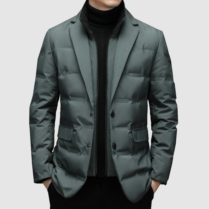 Magnus | Dynejakke-Blazer Med Knaplukning