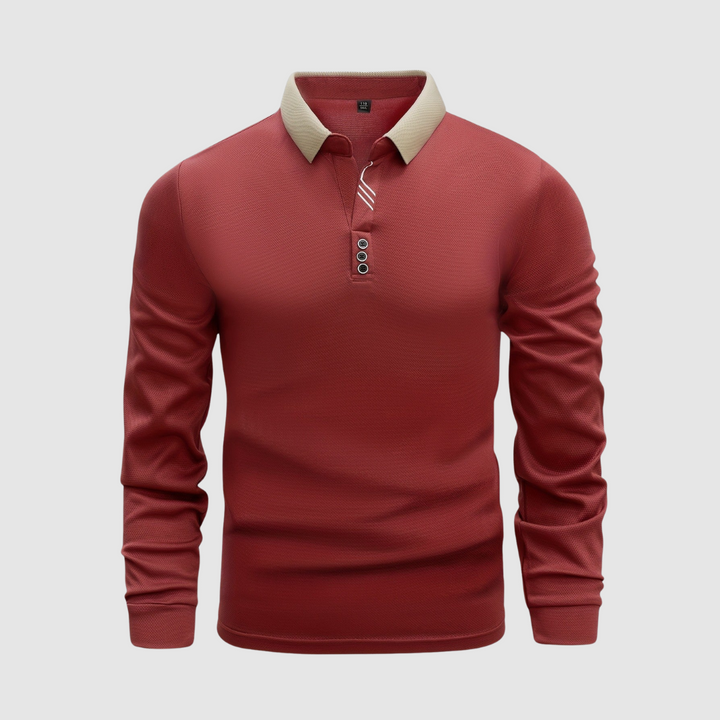Nikolaj | Premium Langærmet Polo